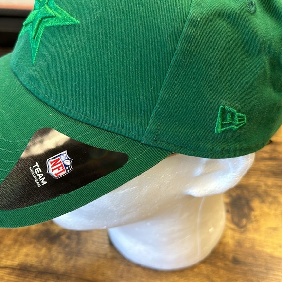 ☘️☘️Dallas Cowboys Green Luck of the Irish sparkly Hat New. ☘️☘️👏🏼 - Picture 5 of 13